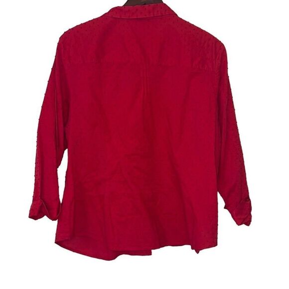 Coldwater Creek 100% Cotton Button Down Shirt - Picture 9 of 9